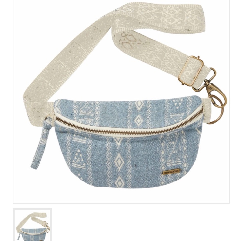 Blue Billabong Fanny Pack.